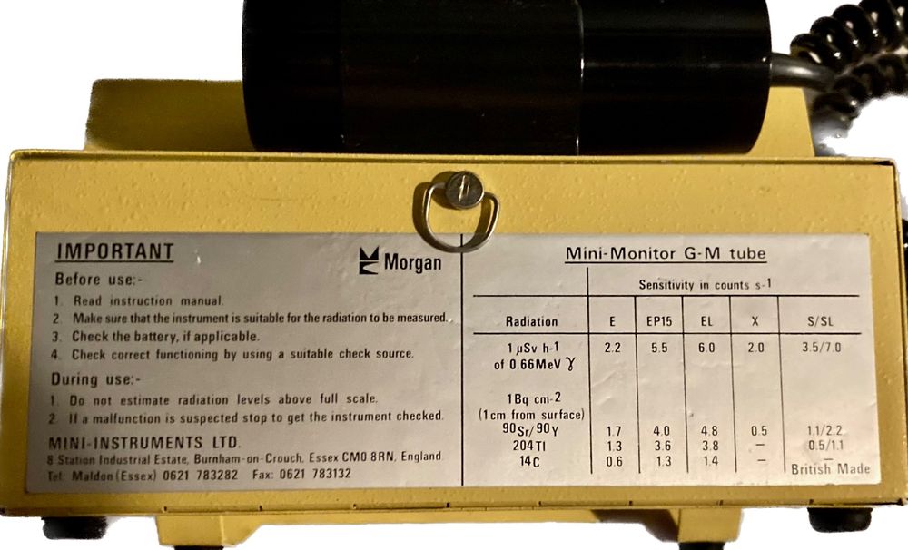 MINI-INSTRUMENTS Series 900 Mini-Monitor Strahlenmessgerät 7