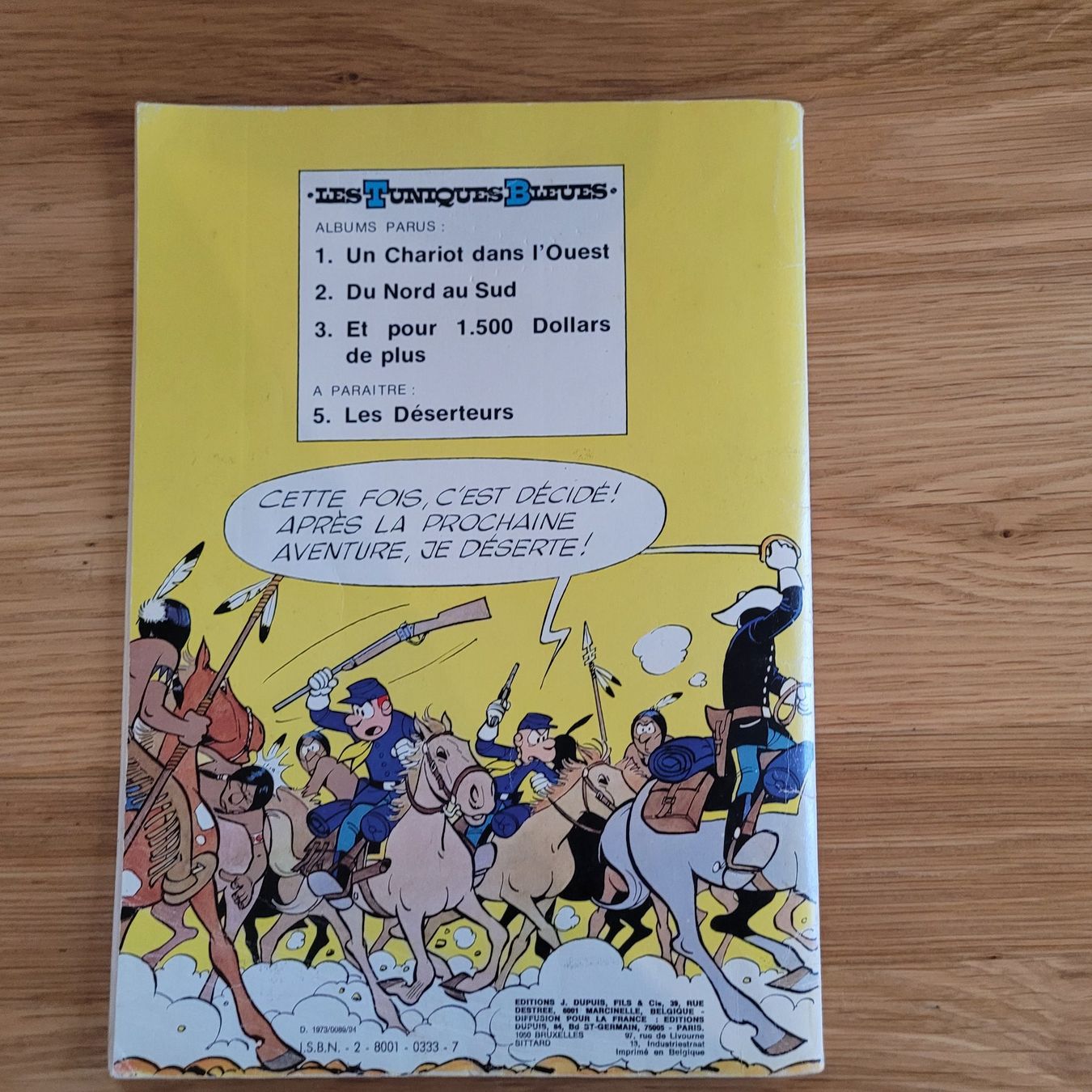 Fumetti: BD EO Cotée Les Tuniques Bleues 4. Outlaw – Usato da Biel/Bienne venduto da Destockweb 2