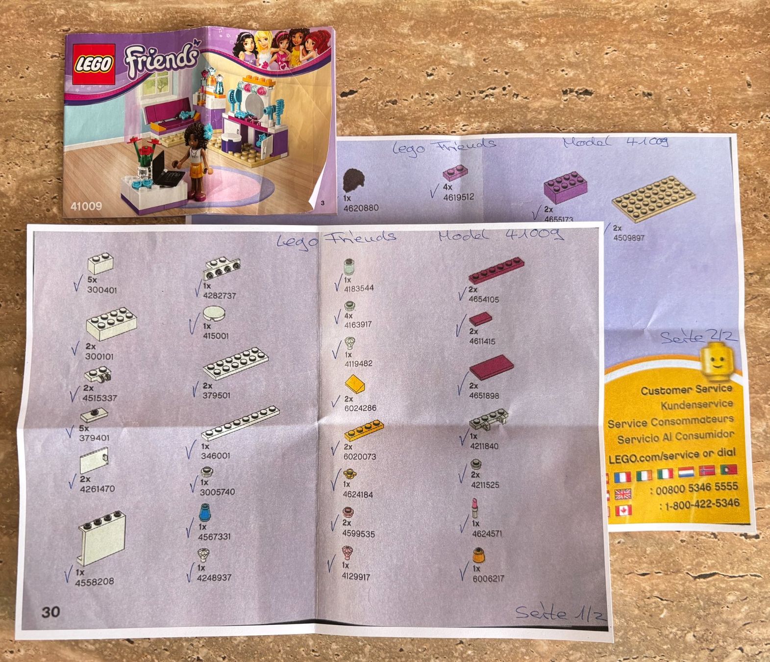 Lego Giocattoli: LEGO Friends, Andreas Zimmer Model 41009 – Usato da Dörflingen venduto da verena052 2