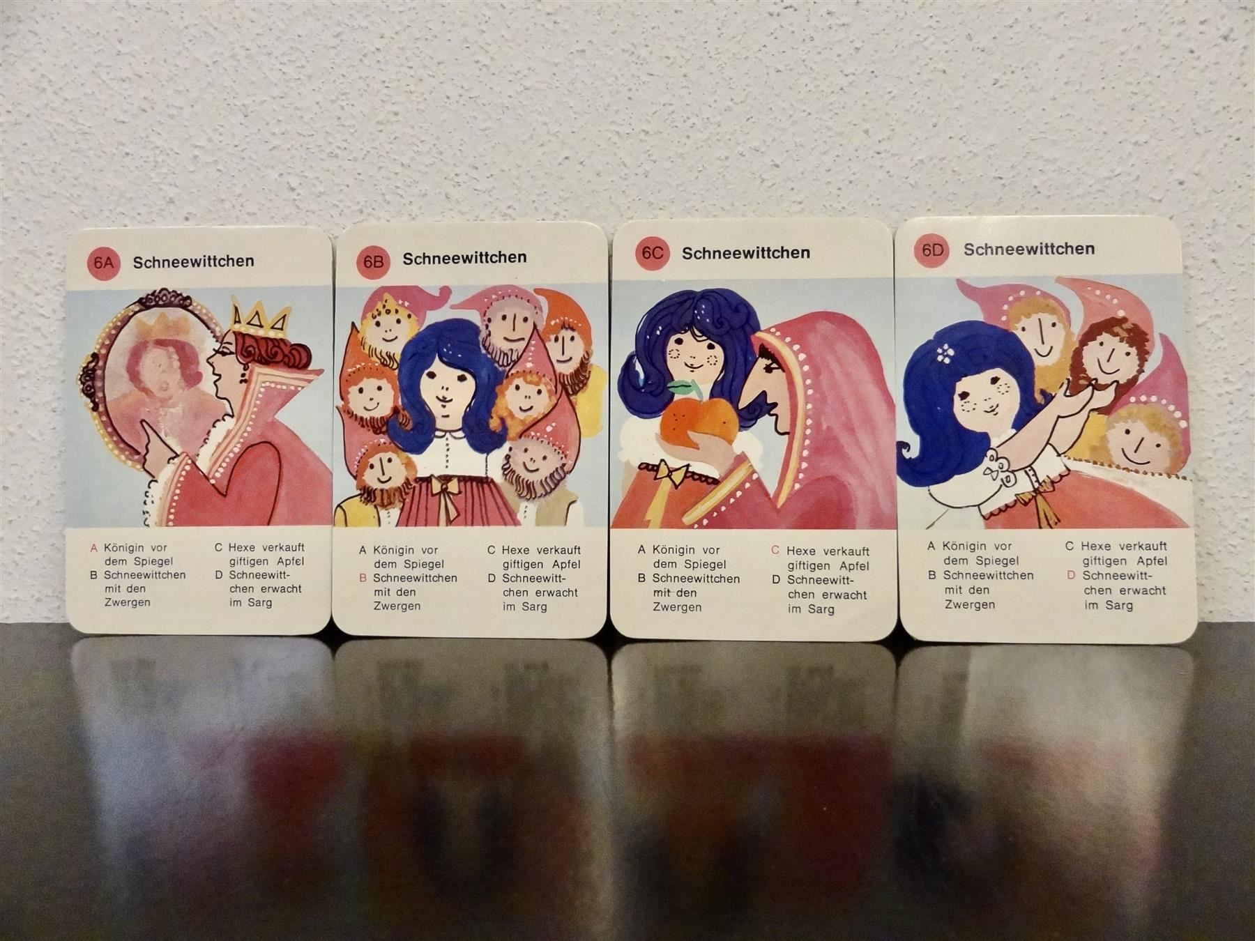 Giochi: schönes altes Quartett MÄRCHEN – Usato da Kerzers venduto da wisaundso 8