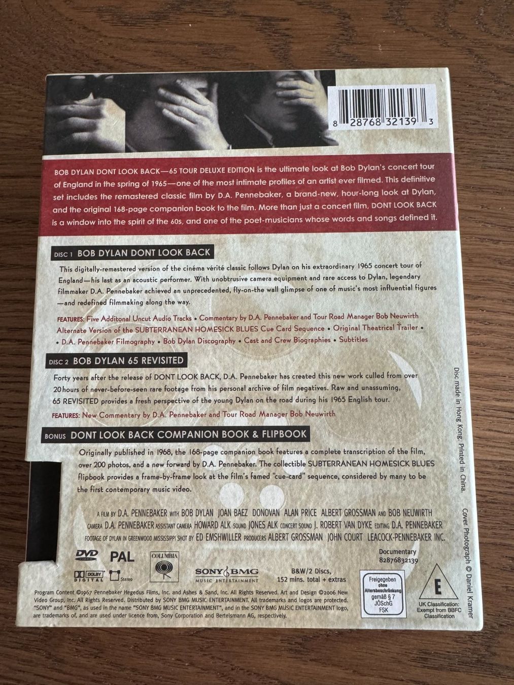 Alle DVDs: BOB DYLAN,   Don't look back,  Deluxe Edition  **NEU** – Neu und originalverpackt aus Siebnen von Trans-Am 1