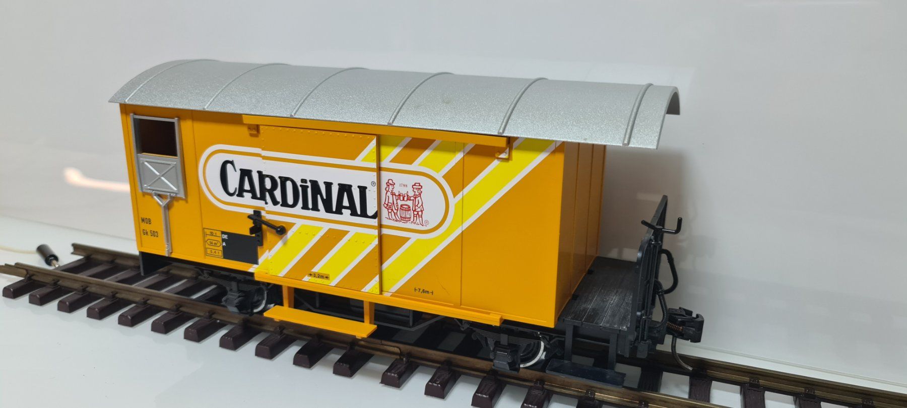 LGB Modellini di ferrovie: LGB MOB Gk503 Cardinal – Usato da Neuenhof venduto da ludovicco