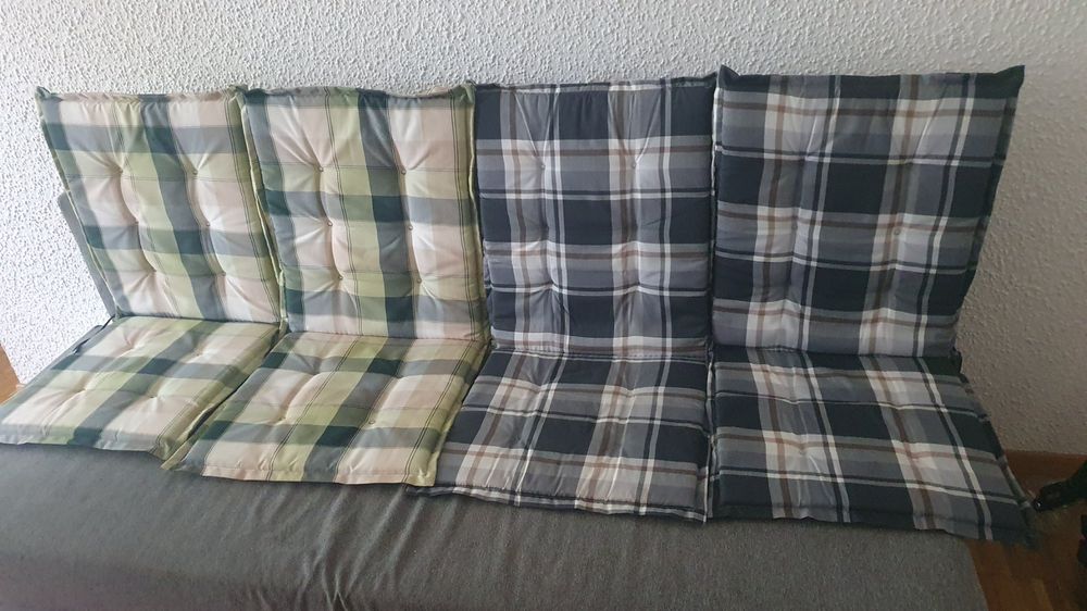4 Niederlehner / Sitzkissen / Gartenstuhl Kaufen auf Ricardo