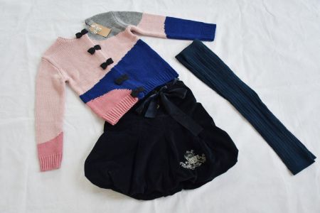 Neu Weste Jean Bourget,  Rock,Leggins 128