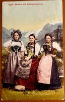 Bernerin und Unterwaldnerinnen 1908