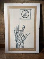 Kunstwerk Don't F#ck nummeriert 18/26 & Signiert
