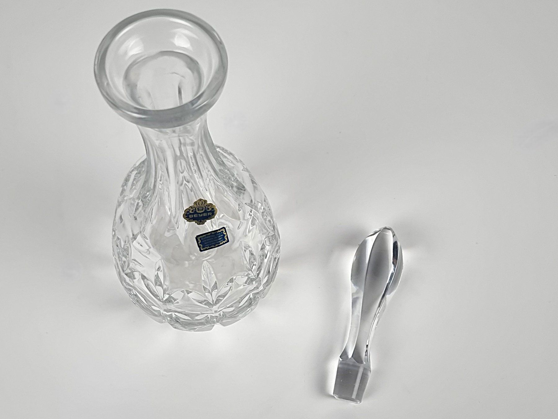 Karaffen: Kristallglas- Dekantierflasche – Gebraucht aus Urtenen-Schönbühl von Restwert_Schoenbuehl 2