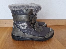 Everest Warme Winterstiefel, grau-silber, Grösse 35