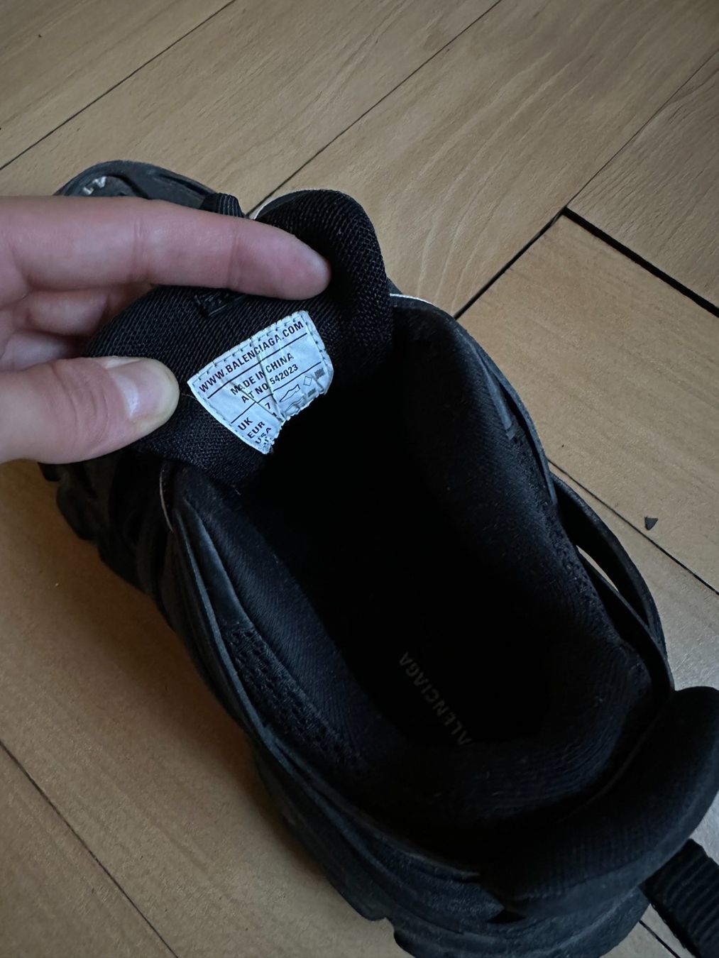 Balenciaga Scarpe da uomo: BALENCIAGA Track Sneaker schwarz 41 – Usato da Zürich venduto da Diazaio 4