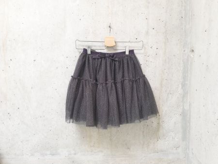Tutu en tulle à volants H&M, gris foncé, fille, 134/140