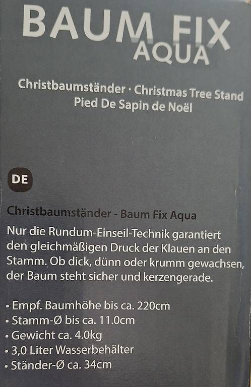 Christbaumständer: Weihnachtsbaumständer – Gebraucht aus Aetingen von MischiZengi 2