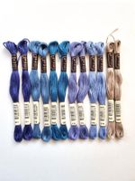 Anchor Vintage Lavendelblau – 12x Mouliné Baumwolle