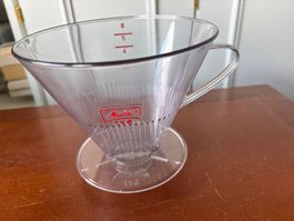 Melitta Kaffee-Filter Kunststoff 1 Loch Transparent 1x6 TOP