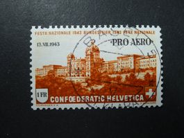 1943 Nr. F36 mit Vollstempel von Basel