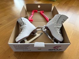 Graf Davos Gold Schlittschuhe– Grösse 28