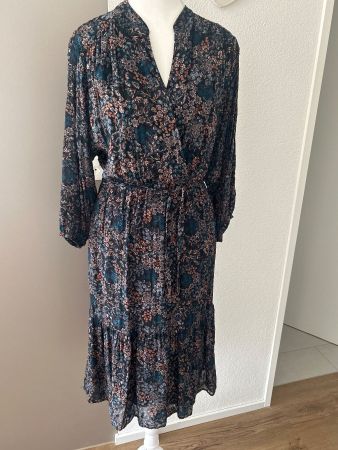 Kleid mit Blumenmuster von Gerard Darel Paris Gr. 38