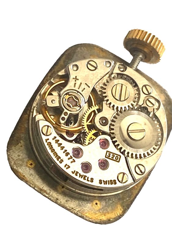 PIECES MOUVEMENT HORLOGERIE - FHF 27-271 - BARILLET COMPLET ( SANS