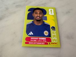 Panini FIFA Fussball WM 2026 Sticker Shurandy Sambo CUW 8