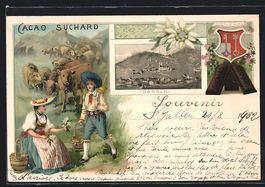 Litho Sarnen, Reklame für Cacao Suchard