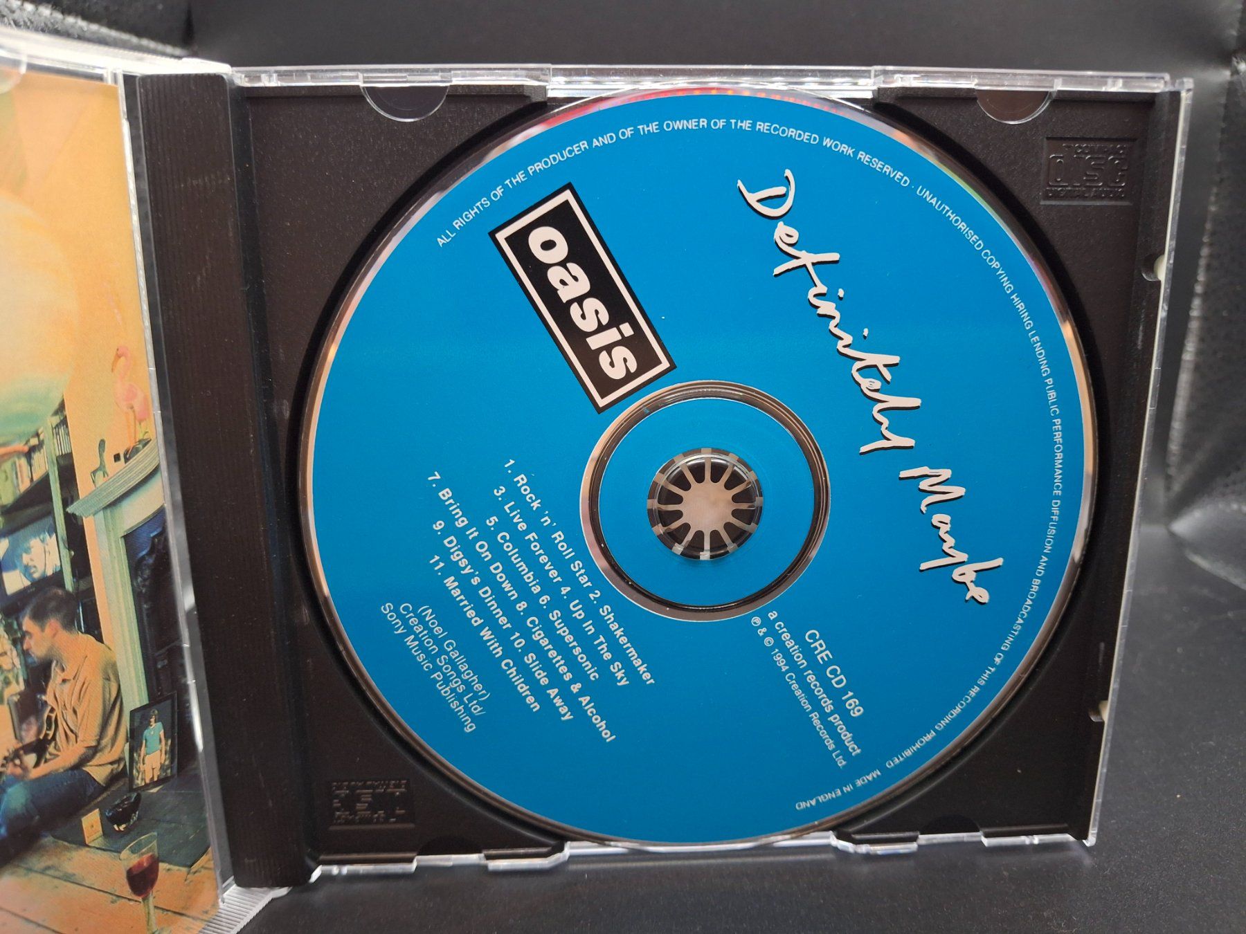 CD: Oasis – Definitely Maybe – Usato da St.Gallen venduto da jalamusic 1