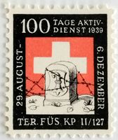 Soldatenmarke 2.WK, Territorial Füs Kp II/127, Wi Ter 169