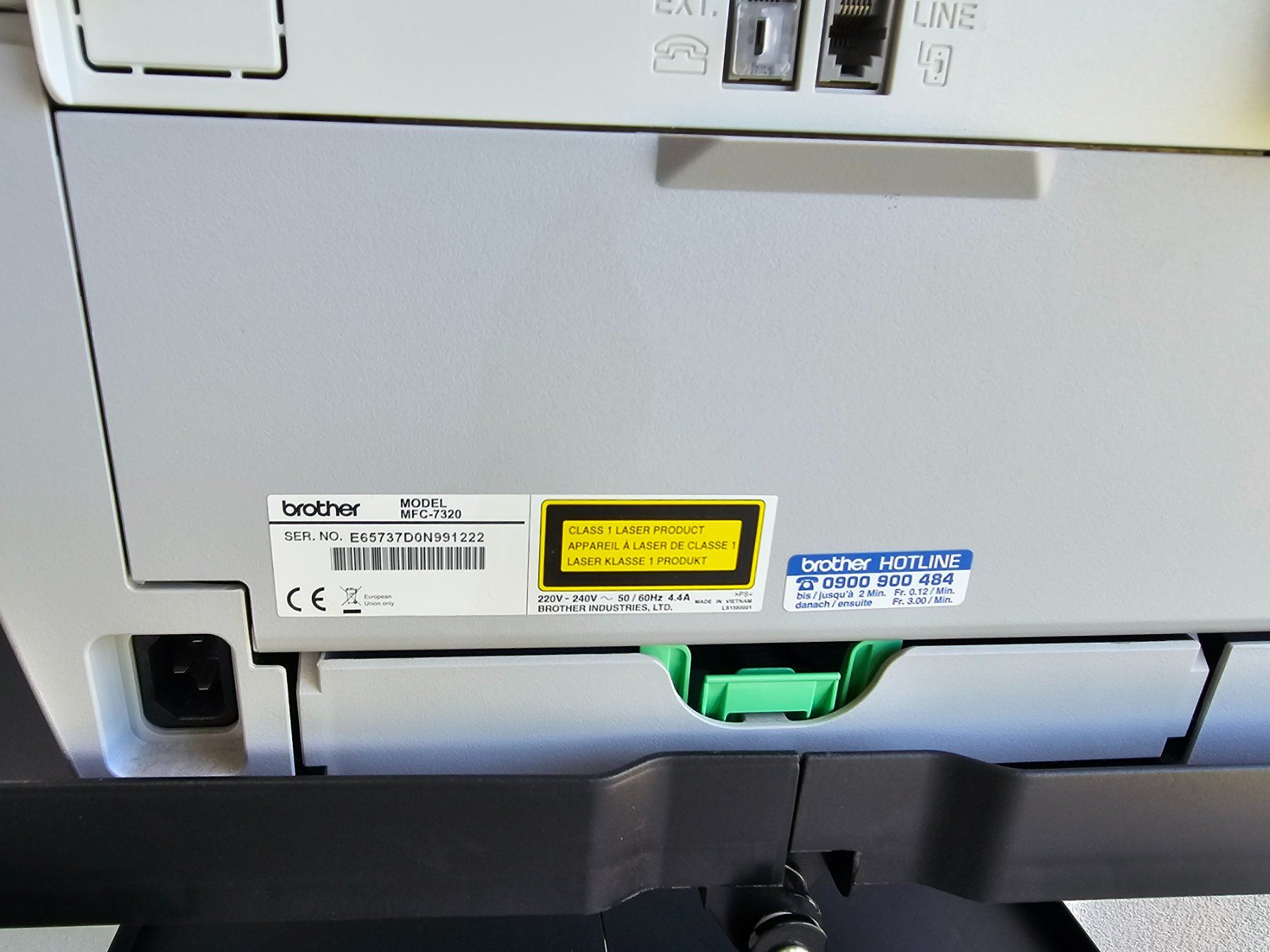 Brother Imprimantes: Brother MFC-7320 Multifunktionslaserdrucker – D'occasion à Gockhausen par bea961 1