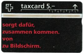 Taxcard 301L_11397 Telecom Zwillingskarte rechts 500Ex ungeb