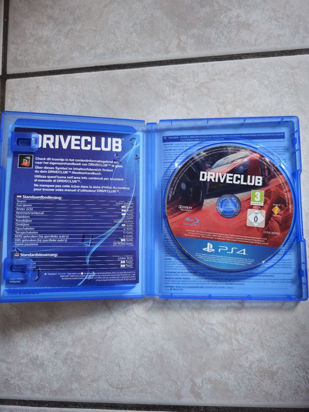 Jeux: PS4 Driveclub – D'occasion à Stettfurt par Beeli77 1
