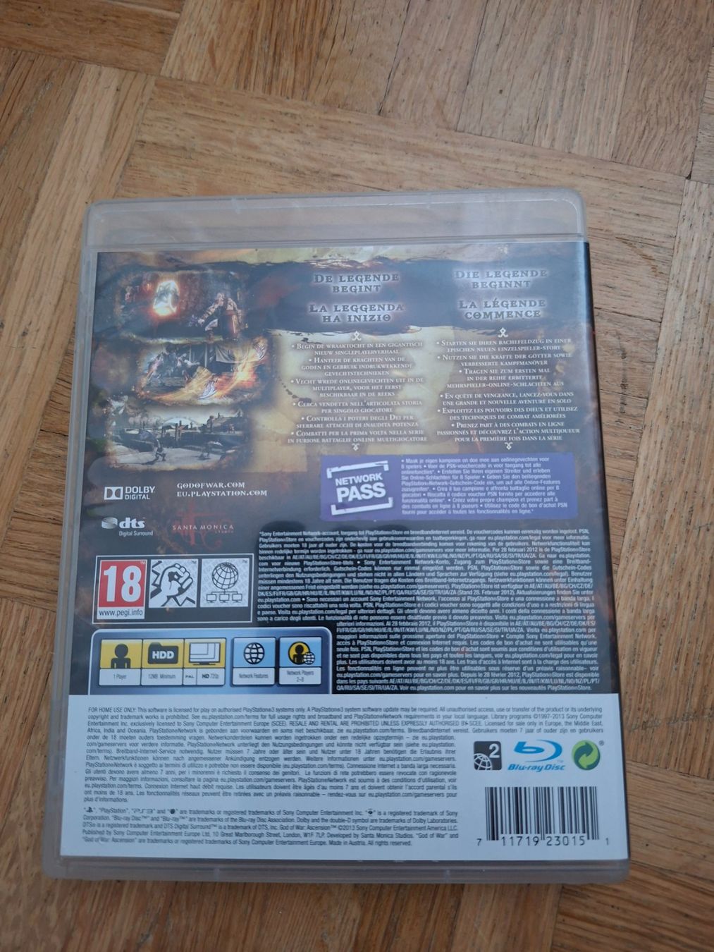 Jeux: God of war Ascension PS3 – D'occasion à St. Gallen par brat01 2