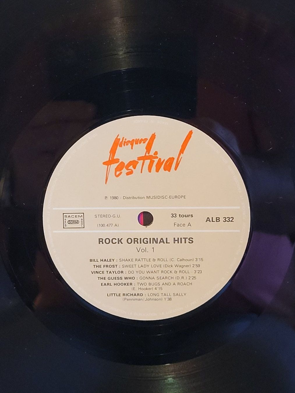 Schallplatten: Vinyle 33T Rock & Roll - Compilation Vintage Années 60 – Gebraucht aus La Chaux-de-Fonds von reu_kx5l 3