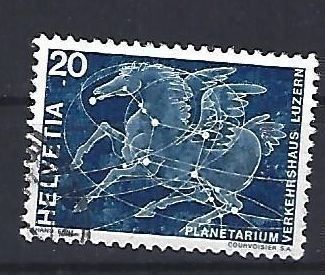 Alle Briefmarken: 1969 - Planetarium – Gebraucht aus Schaffhausen von poststamp