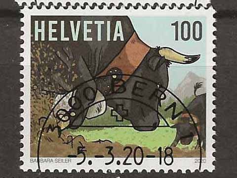 Tutti i francobolli: M1765 - Elevage bovin 1er jour – Usato da Trélex venduto da Phil_Albert