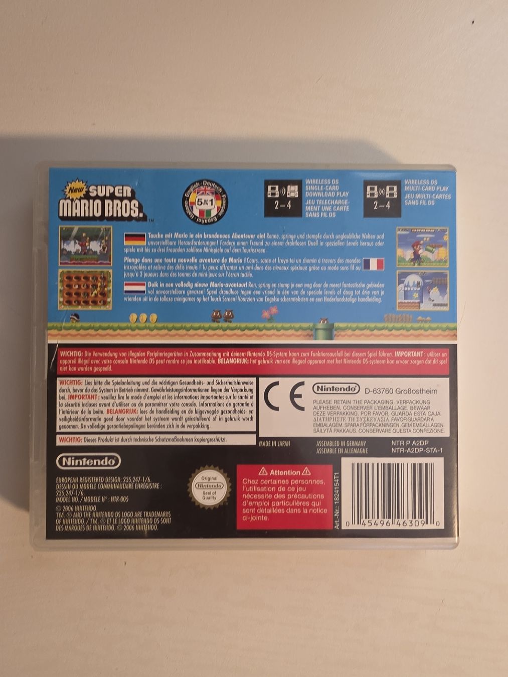 Nintendo Giochi: New Super Mario Bros. Nintendo DS mit Originalhülle – Usato da Tafers venduto da whereyogamesat 1