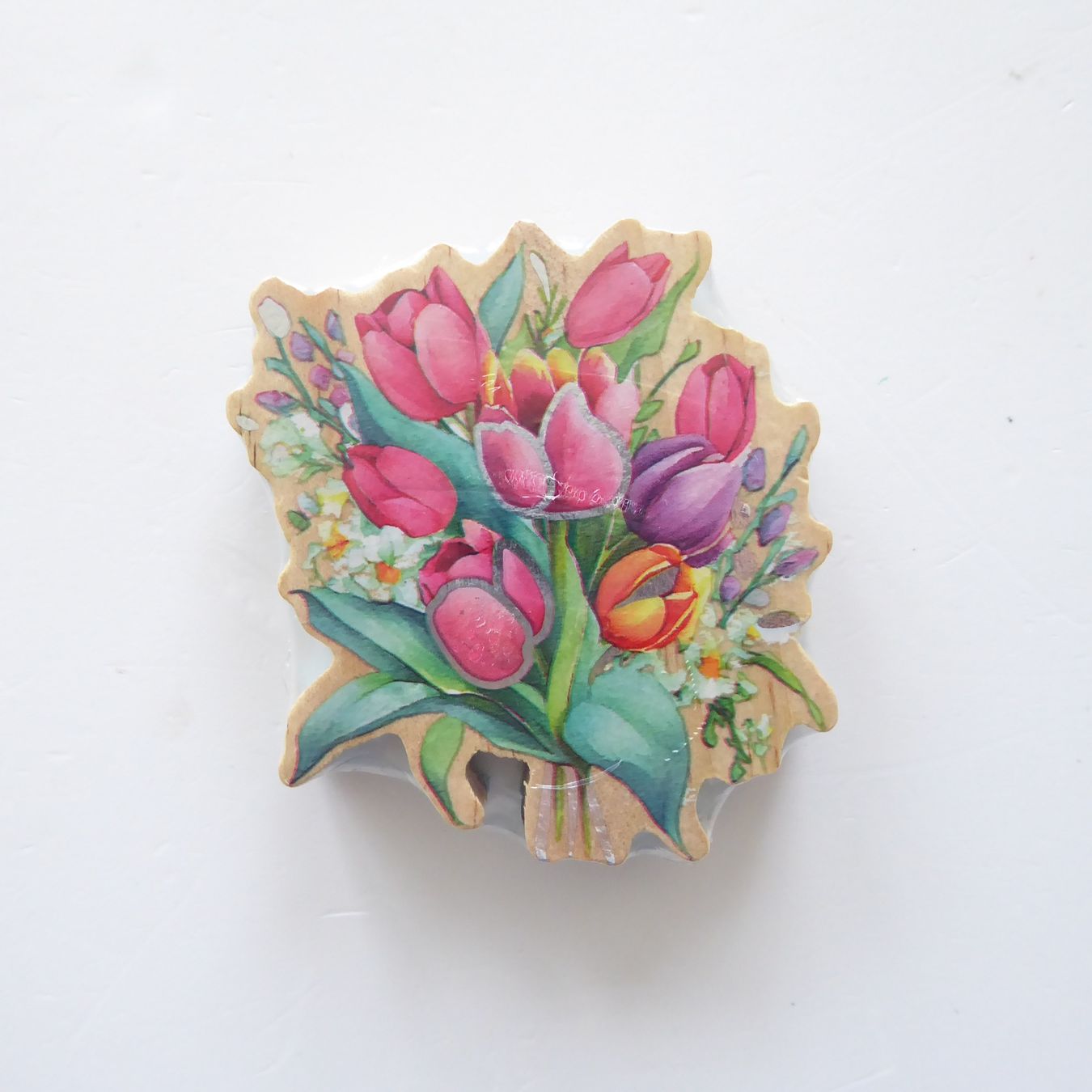 Timbri: Holzstempel - Stempel - Motivstempel - Blumenstrauss – Nuovo e nell'imballaggio originale da Basel venduto da Kunterbunt12