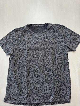 AllSaints T-Shirt Gr. M Schwarz/Weiss Muster Neuwertig 