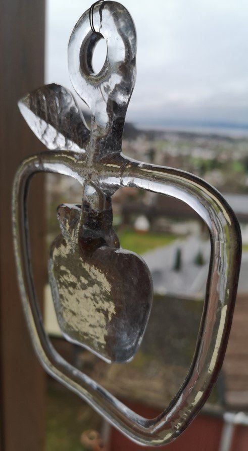 Foto & Immagini: Fensterbild aus Glas. Apfel gross – Nuovo e nell'imballaggio originale da Lutzenberg venduto da Pinschi01