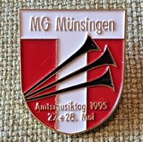 J482  Pin MG Münsingen Amtsmusiktag 1995