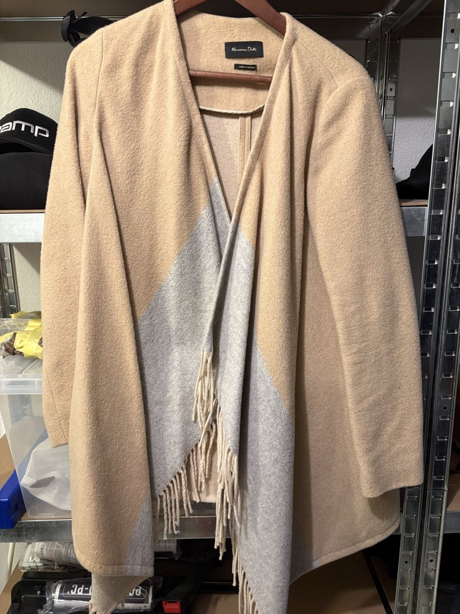 Massimo Dutti Giacche: Massimo Dutti Jacke, Beige/Grau, Gr. S/M – Usato da Gockhausen venduto da lenibeni