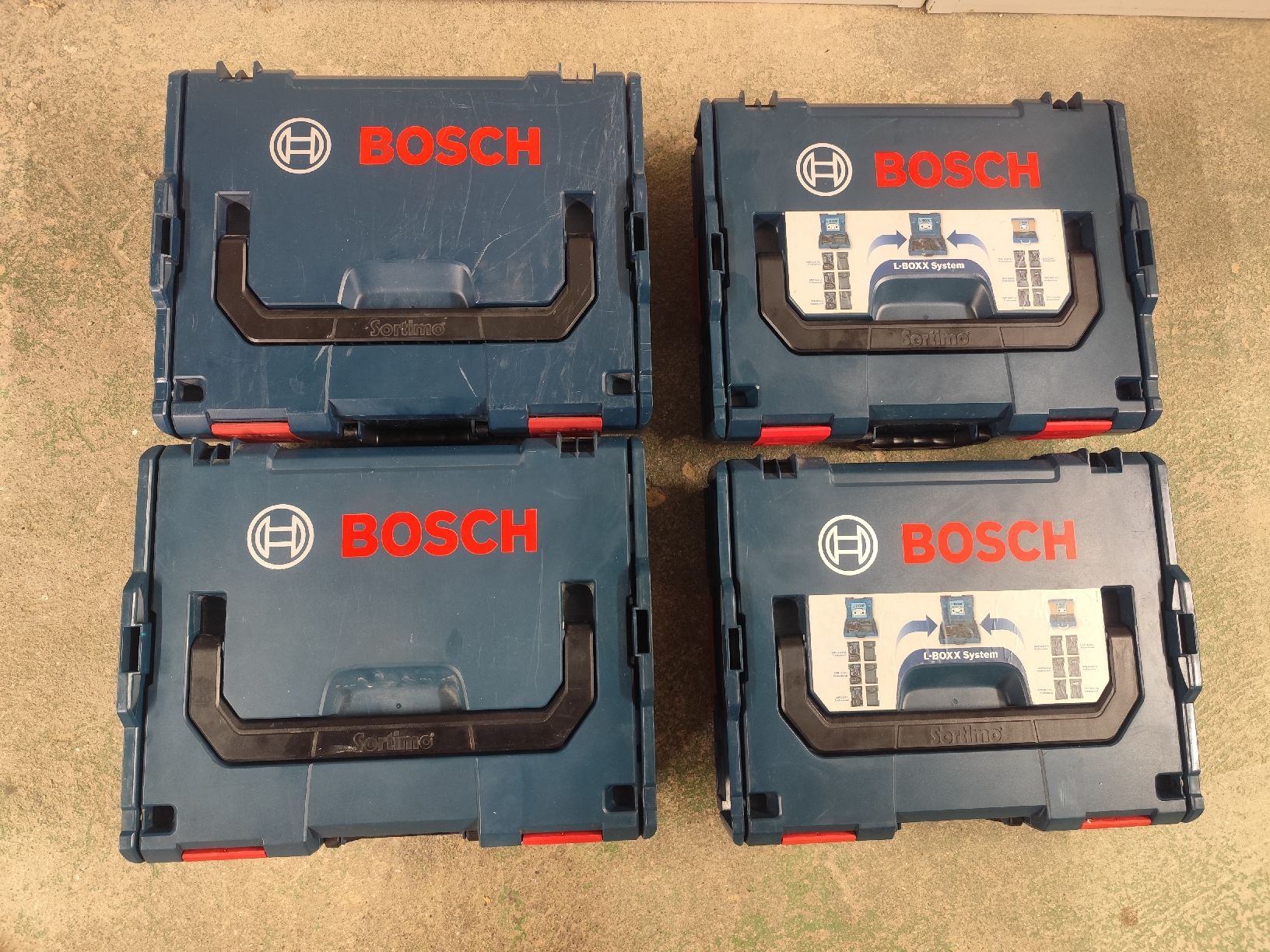 Bosch Tutti gli attrezzi: 4 Bosch Professional L-BOXX Koffer – Usato da Hellbühl venduto da 30R_R30 1