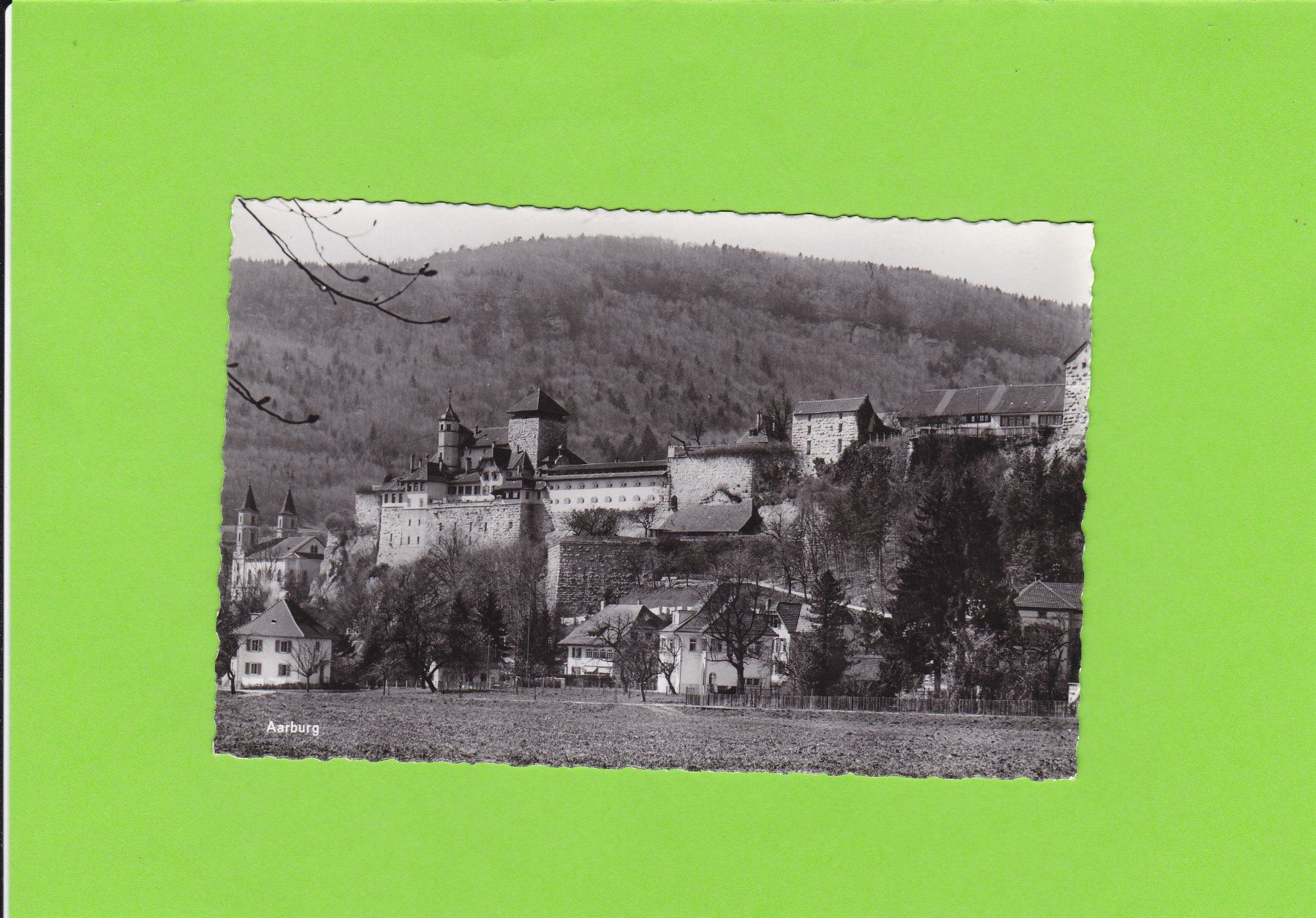 Ansichtskarten: Aarburg – Gebraucht aus St. Peterzell von neckertal
