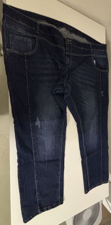 Blaue Jeans Slim