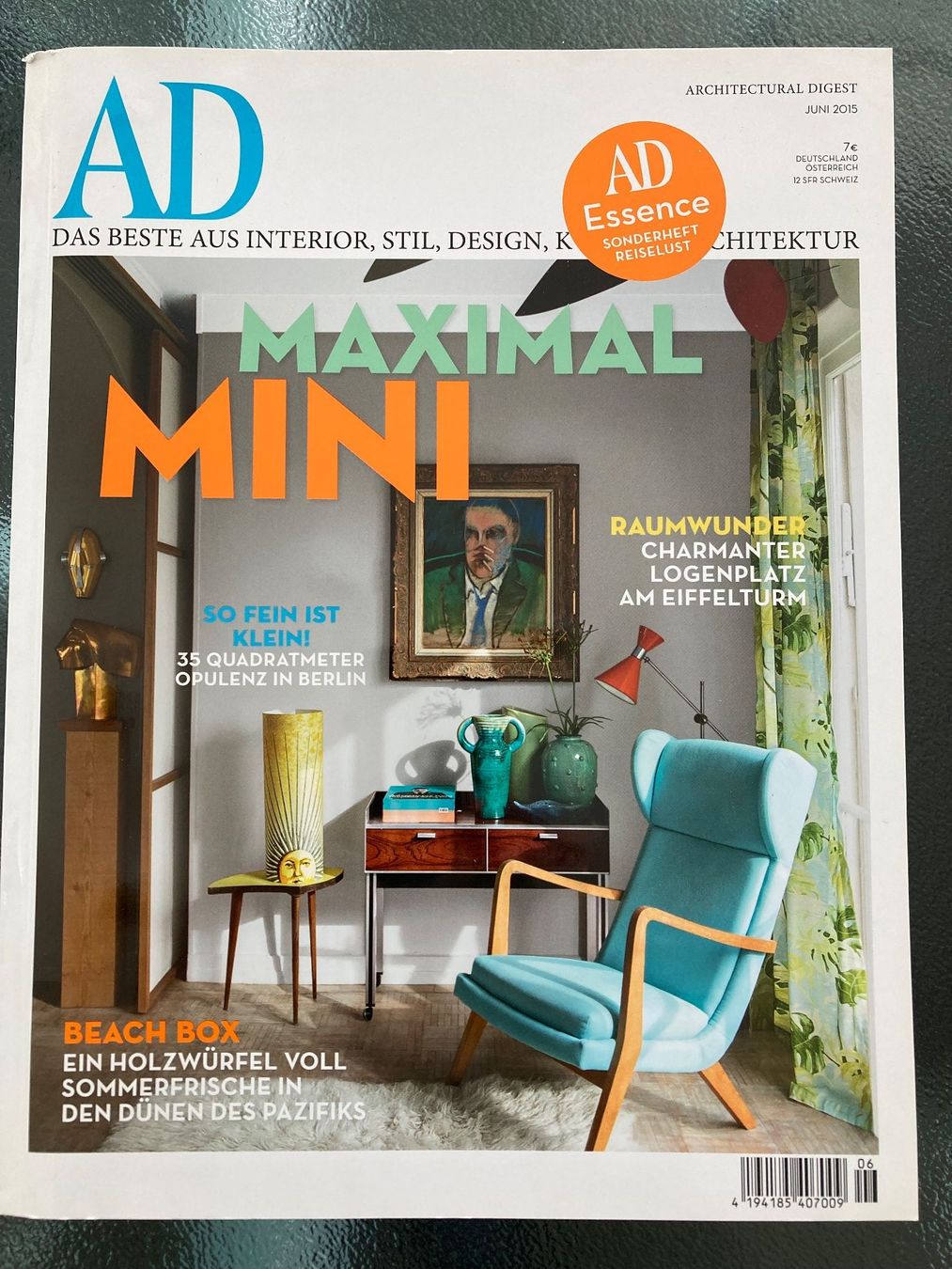 Riviste & Magazine: AD Magazin Architectural Digest, Juni 2015, mit Beilagen – Usato da Zürich venduto da dolcicaramelle2 1
