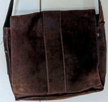 Braune Ledertasche Vintage Stil. ca. cm 30×30×9