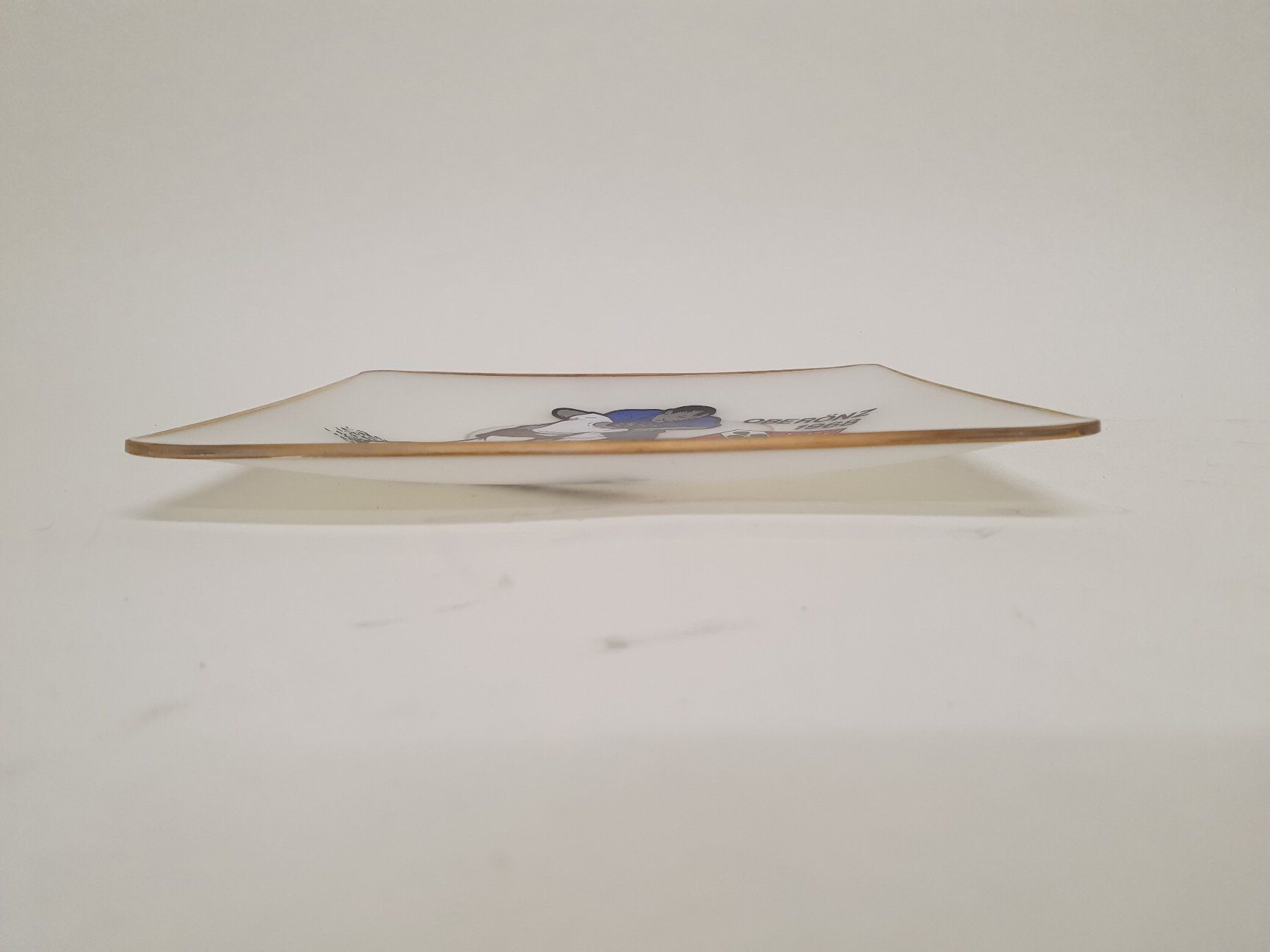 Piatti: Preisschale/Teller HERBSTSCHWINGET OBERÖNZ 1968, Schnäppchen – Usato da Aegerten venduto da taxidermo 3
