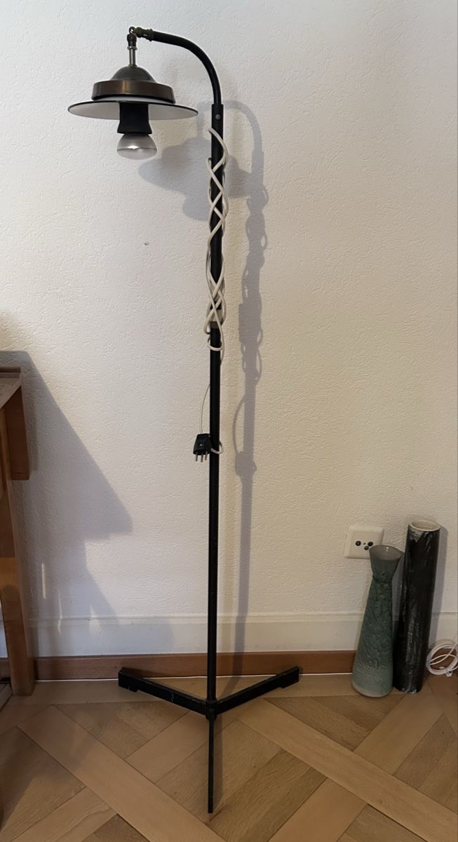 Lampade: Vintage Stehlampe Metall 135 cm  – Usato da Zürich venduto da ann_9fv5 7