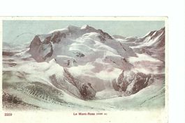 Zermatt VS, Le Mont-Rose (4638 m) , Monte Rosa 1911