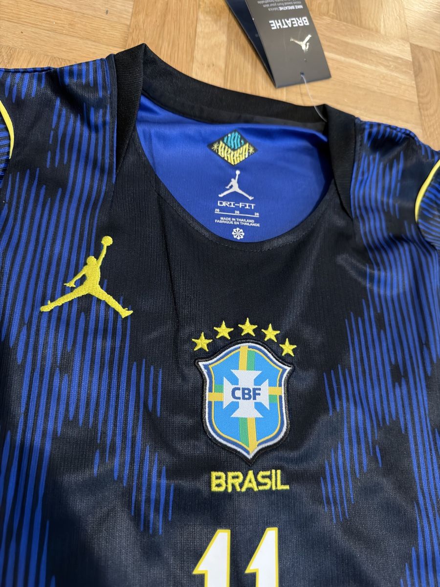 Scarpe, pantaloni & magliette da ginnastica: Brasilien Kinder Trikot Neymar – Nuovo (secondo la descrizione) da Zürich venduto da artemidis 2