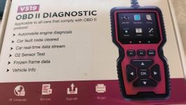V519 OBD2 Diagnosegerät / Fehlercode-Scanner