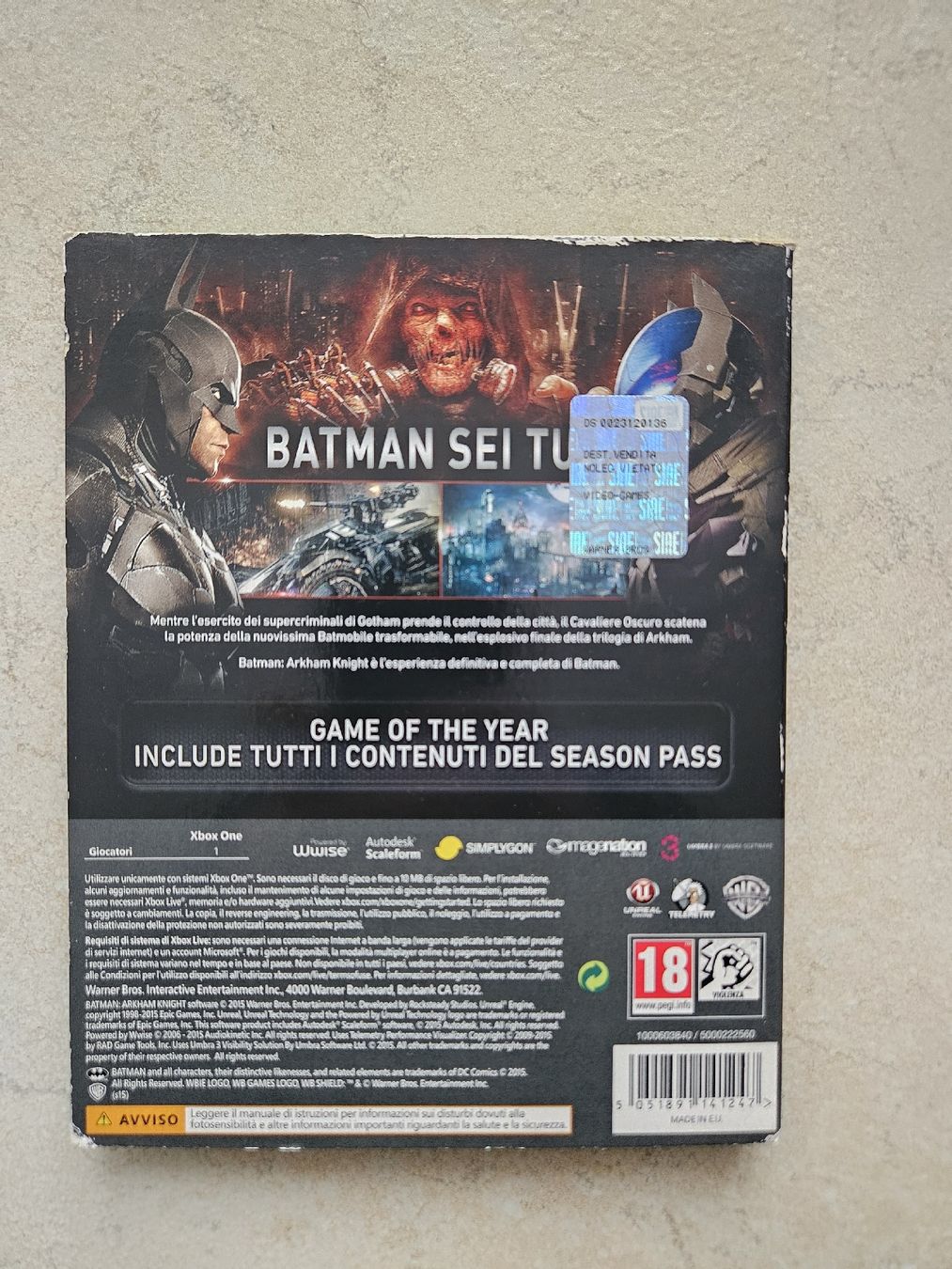 Giochi: Batman Arkham Knight – Usato da Buchs SG venduto da S1879G 1
