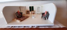 Puppenhaus Möbel Set mit Zubehör diverser Zustand